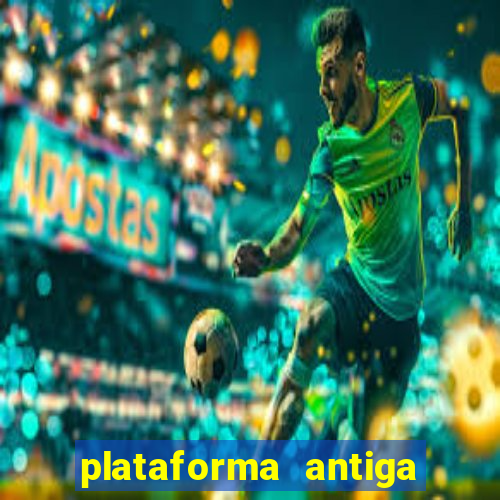 plataforma antiga de jogos